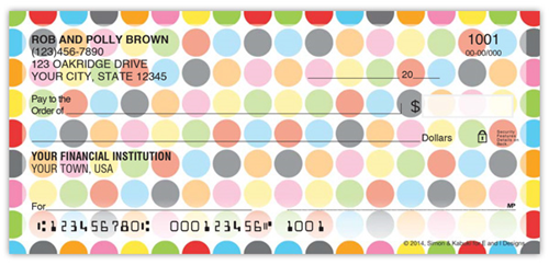 Bright Pop Checks
