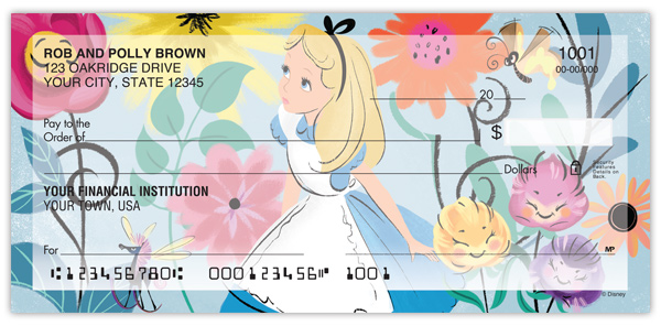 Alice In Wonderland Checks