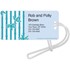 Underwater Bamboo Luggage Tag Image 2