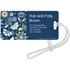 Night Waterflowers Luggage Tag Image 2